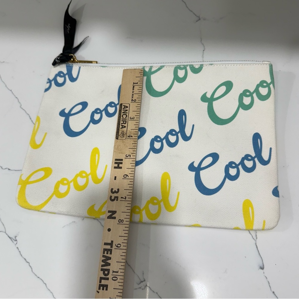 Edie Parker Cool Print Canvas Pouch - Picture 8 of 8